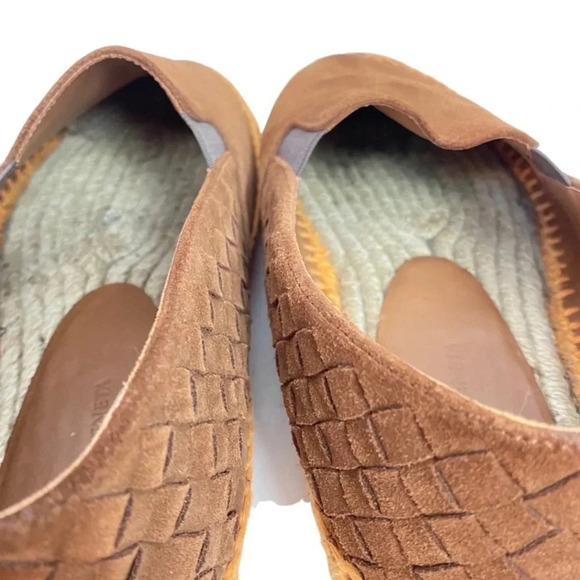 Bottega Veneta Intrecciato Suede Woven Espadrilles Mens 38 = US 5 Warm Tan EUC main image 15